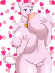  &lt;3 2017 anthro anthrofied big_breasts blue_eyes breast_suck breasts deadpliss ear_piercing female fur hand_on_breast holidays huge_breasts invalid_tag jewelry legendary_pok&eacute;mon mature_female mew navel necklace nintendo nipples nude piercing pink_fur pok&eacute;mon pok&eacute;morph pussy_juice solo sucking valentine&#039;s_day video_games 