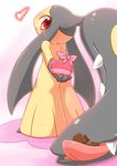  artist_request furry mawilve pokemon red_eyes valentine_day 