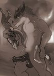  animal_genitalia animal_penis axe dragon equine_penis erection holding_object holding_weapon lifted lizardlars looking_at_penis melee_weapon monochrome nude penis size_difference upside_down weapon 