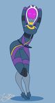  alien animated dancing female humanoid mask mass_effect quarian solo tali&#039;zorah video_games 