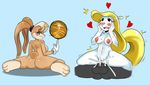  &lt;3 animaniacs anthro areola ball_on_finger balls basketball_(ball) blonde_hair blush breasts butt cum cum_in_pussy cum_inside digital_media_(artwork) duo female hair lola_bunny looney_tunes male male/female mammal minerva_mink mink mustelid navel nipples nude on_top penis pussy reverse_cowgirl_position sex side_boob space_jam sssonic2 sweat warner_brothers 