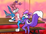  babs_bunny buster_bunny el_rico fifi_le_fume tiny_toon_adventures 