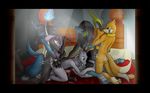  buizel charmeleon lucario luxray mewtwo pokemon redemption3445 