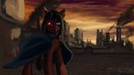  blue_eyes detailed_background equine fan_character feral looking_at_viewer mammal my_little_pony rublegun sky smile solo standing 