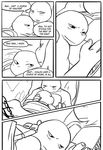  bed bedroom blush comic cuddling leonardo_(tmnt) male male/male raphael_(tmnt) reptile scalie sneefee teenage_mutant_ninja_turtles turtle 