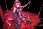  bodysuit duan_henglong fate/grand_order heels scathach_(fate/grand_order) weapon 