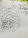  ambiguous_gender grin hedgehog heyimteedo mammal sketch smile sonic_(series) spikes spines text tongue tongue_out 