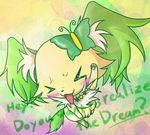  &lt;3 arthropod blush butterfly canine cute dialogue dog english_text eyes_closed female fur insect jewelpet mammal open_mouth peridot_(jewelpet) simple_background talking_to_viewer text unknown_artist yellow_fur 