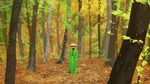  chinese_clothes erica_june_lahaie forest full_body hat house_of_flying_daggers leaf mei_(house_of_flying_daggers) nature signature solo tree 