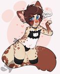  &lt;3 anthro bra clothed clothing collar crossdressing feline girly honesty_(artist) lingerie looking_at_viewer male mammal panties slightly_chubby smile solo standing underwear wide_hips 