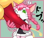  artist_request cat_busters furry green_eyes long_hair penis pink_hair pussy twintails uncensored 