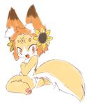  artist_request furry orange_eyes orange_hair short_hair ukan_muri 