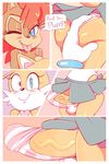  balls big_butt blush bulge butt butt_grab canine clothed clothing cloudz comic crossdressing dialogue domination duo english_text erection female female_domination fox fur girly gloves hand_on_butt male male/female mammal miles_prower penis sally_acorn simple_background smile sonic_(series) sonic_the_hedgehog sonic_the_hedgehog_(series) text tongue underwear 