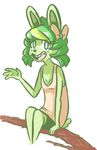  2017 anthro buckteeth clothed clothing female green_eyes hair_bow hair_ribbon hannah_(inkyfrog) inkyfrog lagomorph looking_at_viewer mammal open_mouth open_smile rabbit ribbons simple_background sitting smile solo teeth waving white_background 