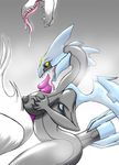  anthro big_breasts breasts cum duo fellatio female hi_res kyurem kyuremu legendary_pok&#233;mon male nintendo nipples nude oral oral_sex penis pok&#233;mon pok&#233;morph pokemon reshiram sex straight titfuck video_games yugito_pornz 