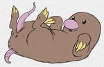  anus claws cute diglett feral male nintendo pencil_(artwork) penis pok&eacute;mon python13rp simple_background solo tapering_penis traditional_media_(artwork) video_games white_background yaroul 