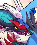  blitzdrachin digital_media_(artwork) dragon dragonair duo ears_back eyes_closed fangs female half-closed_eyes horn looking_pleasured male male/female nintendo noivern open_mouth pok&eacute;mon scalie story suggestive video_games 