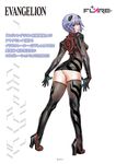  adapted_costume arched_back arms_at_sides artist_name ayanami_rei bangs black_footwear black_legwear black_leotard blue_hair blush boots breasts company_name copyright_name evangelion:_3.0_you_can_(not)_redo from_side full_body gloves hair_between_eyes half-closed_eyes headgear high_heel_boots high_heels highres image_sample kneepits legs legs_apart leotard lips lipstick logo looking_at_viewer looking_back makeup medium_breasts neon_genesis_evangelion number parted_lips pink_lipstick plugsuit rebuild_of_evangelion red_eyes short_hair simple_background skin_tight solo standing super_plugsuit thigh_boots thighhighs thighs thong_leotard translation_request turtleneck twitter_sample white_background yamashita_shun'ya 