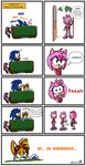  2017 amy_rose anthro canine clothing comic english_text female fox fur gloves hedgehog male mammal miles_prower sonic_(series) sonic_boom sonic_the_hedgehog text zoomswish 