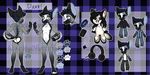  anthro canine chibi clothed clothing doll headphones honesty_(artist) male mammal model_sheet nude solo watermark 