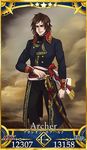  blue_eyes brown_hair card_(medium) card_parody fate/grand_order fate_(series) male_focus military military_uniform napoleon_bonaparte original parody saber_(weapon) sash servant_card_(fate/grand_order) shinzui_(fantasysky7) sword uniform weapon 