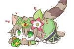  artist_request brown_hair cat cat_busters furry green_eyes open_mouth short_hair 