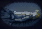  animal_genitalia anthro bed bed_sheet bedding biceps blonde_hair canine hair invalid_tag male mammal muscular nude pecs pointy_ears reclining sheath tuft vork_(vorktheartist) vorktheartist whiskers wolf yellow_eyes 