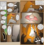  animals_of_farthing_wood badger comic fox tagme 