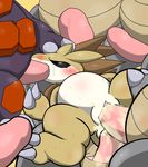  anal anal_penetration cum cum_in_ass cum_in_pussy cum_inside double_penetration female gangbang group group_sex male nintendo oral penetration pok&#233;mon pokemon rhydon rhyhorn rhyperior sandslash sex straight sweat triple_penetration type vaginal vaginal_penetration video_games 