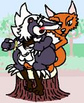  animals_of_farthing_wood badger fox tagme 