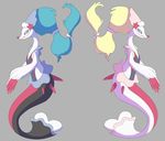  apricotil fak&eacute;mon hair hybrid lizard mammal marine nintendo pinniped pok&eacute;mon primarina reptile salazzle scalie starfish video_games 