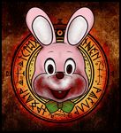  blood bow_tie fur gore lagomorph mammal pink_fur rabbit robbie_rabbit silent_hill smile video_games wof_banazeraf 