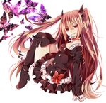  butterfly fang gothic_lolita krul_tepes owari_no_seraph red_eyes vampire 