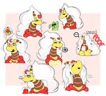  ... 2017 amelia_(xingscourge) ampharos anthro anthrofied beauty_mark blush border bottomless breasts clothed clothing digital_media_(artwork) english_text eyes_closed female hair half-closed_eyes hi_res hoodie kneeling male mega_ampharos mega_evolution mole_(marking) multicolored_skin nintendo open_mouth overweight overweight_female pok&eacute;mon pok&eacute;morph shy slightly_chubby smile solo sweat text thick_thighs two_tone_skin video_games white_border white_hair white_skin wide_hips xingscourge yellow_skin 