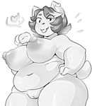  &lt;3 2017 :3 anthro areola armpits belly big_breasts breasts cat catty_(undertale) digital_media_(artwork) feline female hair huge_breasts looking_down low-angle_view mammal navel nipples nude overweight overweight_female pussy pussy_juice saliva thick_thighs tongue tongue_out undertale unknown_artist video_games wide_hips 