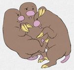 claws dugtrio female feral group group_sex mammal mole nintendo pencil_(artwork) pok&eacute;mon pussy python13rp sex simple_background threesome tongue tongue_out traditional_media_(artwork) video_games white_background yaroul 