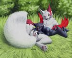 ambiguous_gender claws duo female female/ambiguous feral fur looking_at_viewer nintendo outside pok&eacute;mon pussy smile sneasel spread_pussy spreading video_games yojek163 zangoose 