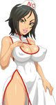  1girl breasts erect_nipples honchan large_breasts nchallenge nchans no_panties nurse_cap warner 