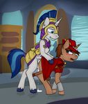  anal cum cum_in_ass cum_inside equine horse male male/male mammal marsminer my_little_pony pony shining_armor_(mlp) 