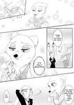  canine clothed clothing comic cynthia_walker dialogue disney duo english_text female fox fur jack_savage jewelry lagomorph male mammal moon necklace rabbit rem289 speech_bubble text zootopia 