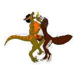 2015 4_toes 5_fingers anthro balls big_breasts biped blood bodily_fluids breasts brown_body brown_fur canid canine canis cock_and_ball_torture dated dinosaur dominant dominant_female dromaeosaurid duo ears_back english_text eyes_closed fangs feet female fingers full-length_portrait fur genital_mutilation genital_torture genitals gore itsunny knife licking male male/female mammal multicolored_body mutilation mythological_canine mythological_creature mythology nude_female nude_male oral paper_knife penectomy penile penis penis_lick pivoted_ears portrait prehistoric_species reptile scalie severed_body_part severed_genitals severed_penis sex signature simple_background skyler_skywalker submissive submissive_male sueanoi tail teeth text theropod tiptoes toes tongue velociraptor were werecanid werecanine werewolf white_background wolf