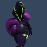  3d_(artwork) big_breasts breasts digital_media_(artwork) idsaybucketsofart qhala ratherdevious reptile scalie snake 