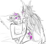  blush conditional_dnp digital_drawing_(artwork) digital_media_(artwork) eridan_ampora feferi_peixes homestuck horn masturbation ms_paint_adventures sketch troll_(homestuck) wolftacos 