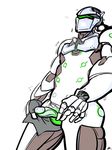  blush cybernetics cyborg erection genji_(overwatch) humanoid kaputotter machine male not_furry overwatch penis robot video_games 
