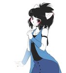  &lt;3 &lt;3_eyes anthro blush clothed clothing crossdressing feline girly hair looking_at_viewer male mammal mercy smile solo standing suelix 