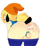  absurd_res ahegao all_fours anal anal_penetration backsack balls beanie big_butt butt canine clothed clothing cum cum_in_ass cum_inside dog doggystyle drooling edit erection from_behind_position fur girly hat hi_res human interspecies looking_pleasured male male/male mammal pants pants_down parappa parappa_the_rapper partially_clothed penetration penis ponytail presenting saliva sex shirt simple_background somescrub tank_top testicle_cuff thick_thighs tongue tongue_out video_games white_background white_skin yellow_fur 