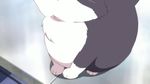  1girl animated animated_gif cat daitoshokan_no_hitsujikai gizaemon kodachi_nagi subtitled 