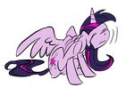  cutie_mark equine feathered_wings feathers female feral friendship_is_magic fur hair horn itena mammal multicolored_hair my_little_pony solo twilight_sparkle_(mlp) winged_unicorn wings 