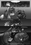  brother comic dialogue english_text equine fan_character female feral grey_background hair hexuas horn incest kissing male mammal my_little_pony pegasus pokegirl sibling simple_background sister sketchy_skylar text unicorn wings 