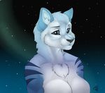  anthro breasts canine chest_tuft female fur hair looking_at_viewer mammal manikanika nude solo tuft 